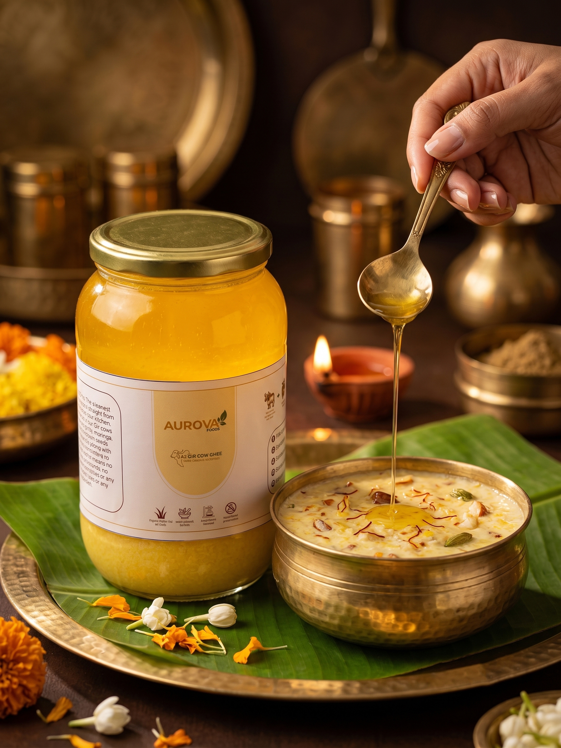 Ghee in Sweets